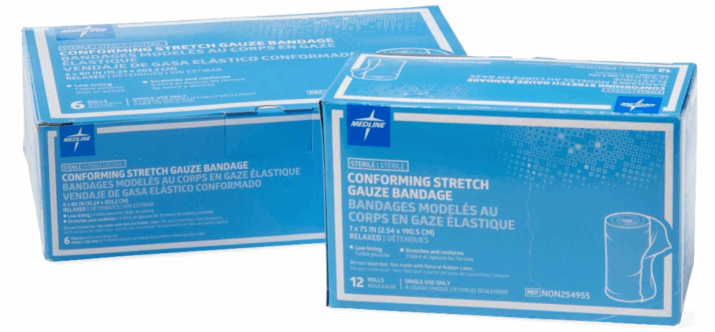 A table listing medical supplies with their prices under CMS 30.